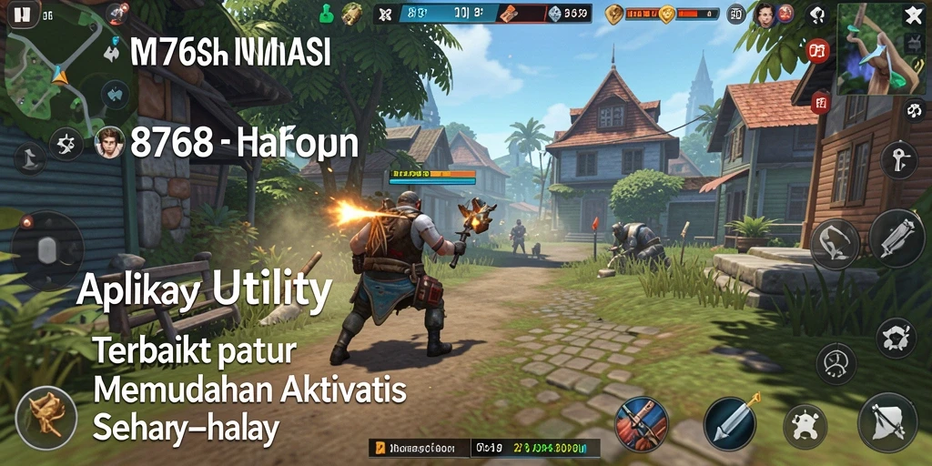 Tampilan antarmuka 8768 yang bersih dan user-friendly.