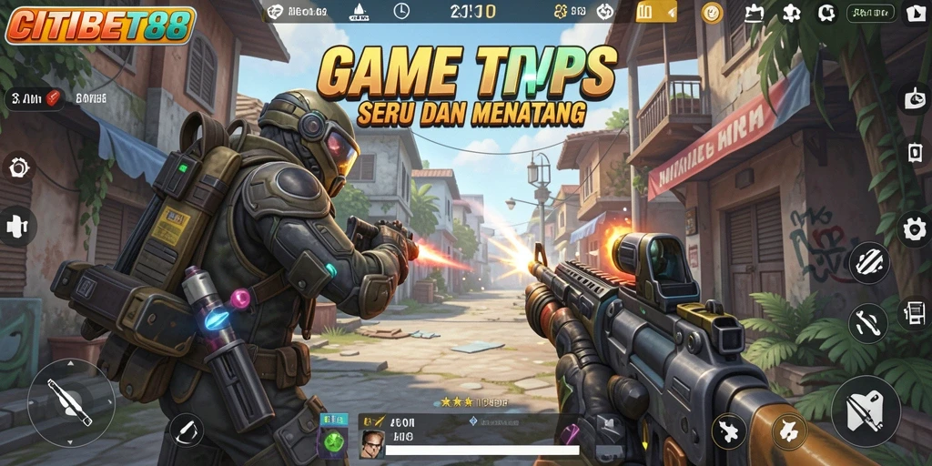 Tampilan gameplay seru CITIBET88 dalam aksi tempur TPS.