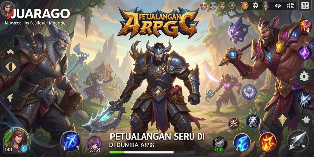 Gameplay JUARAGO yang mendebarkan di dunia ARPG.