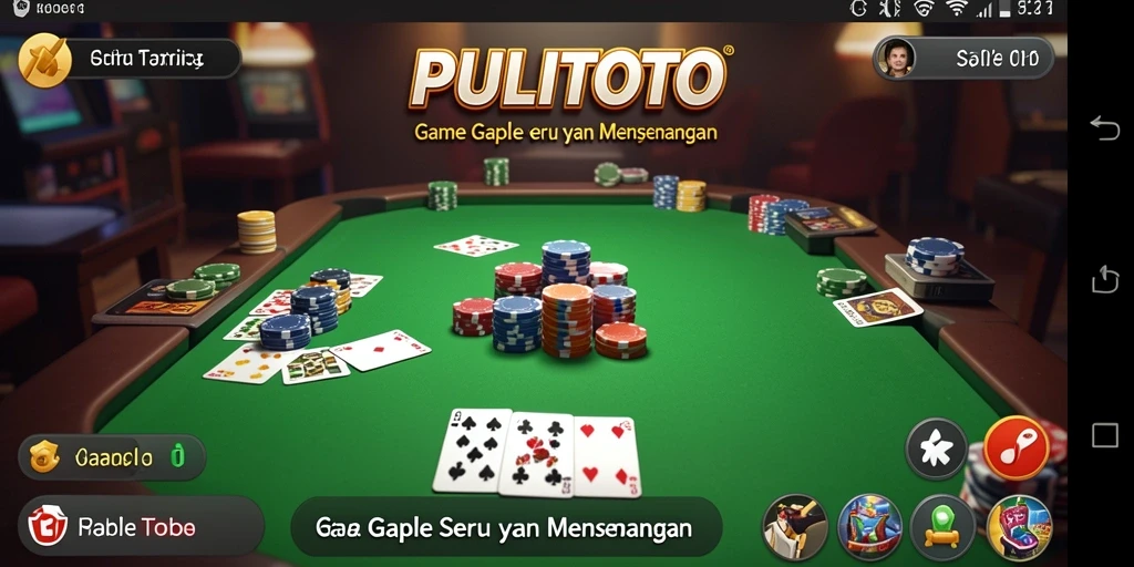 Tampilan gameplay seru dan interaktif dari PULITOTO.