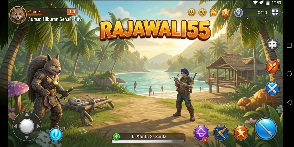 Screenshot gameplay yang menarik dari RAJAWALI55