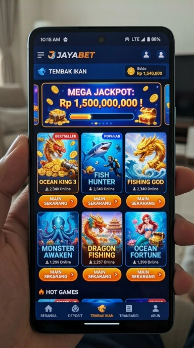 Proses unduh aplikasi melalui jayabet yang cepat dan aman.